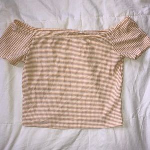 Off the shoulder shirt